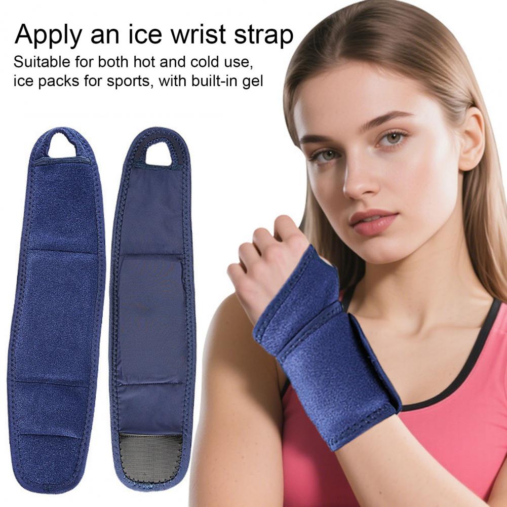 Wrist Wrap Support - Wrist Ice Pack Wrap Reusable Gel