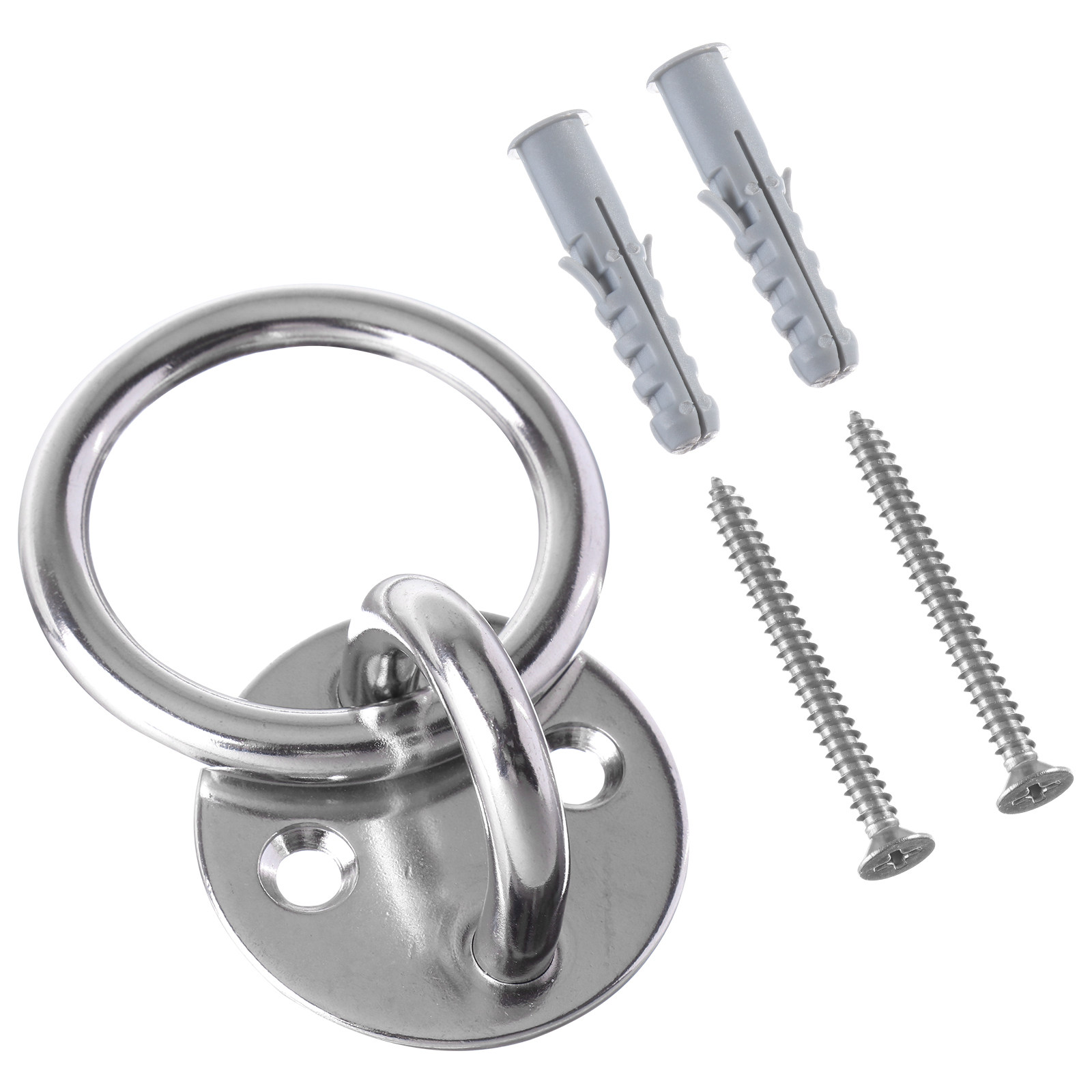 Battle Rope Anchor - 1Set Stainless Steel Wall Ceiling Anchor