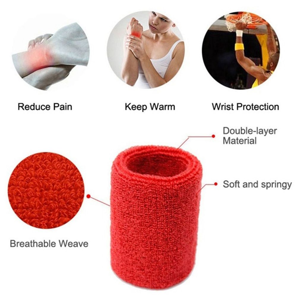 1/2Pcs Unisex Wristbands Sport - Wrist Wrap Support recension och pris