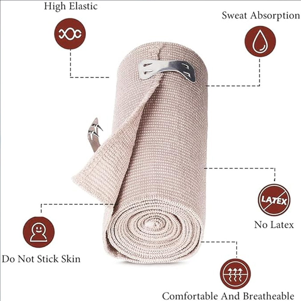 4Rolls Elastic Compression Ban - Wrist Wrap Support recension och pris