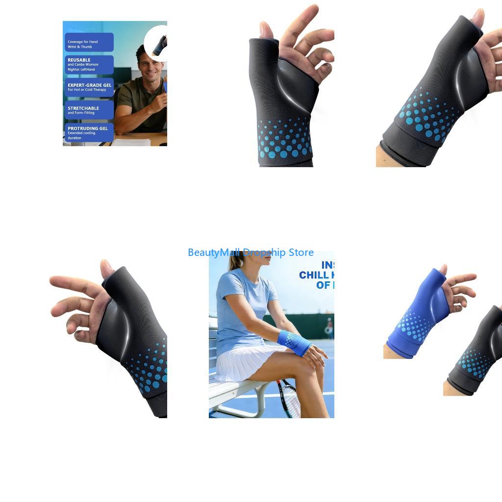40JD Reusable Hot Cold Therapy - Wrist Wrap Support recension och pris